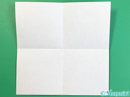 折り紙で立体的な犬の折り方手順2