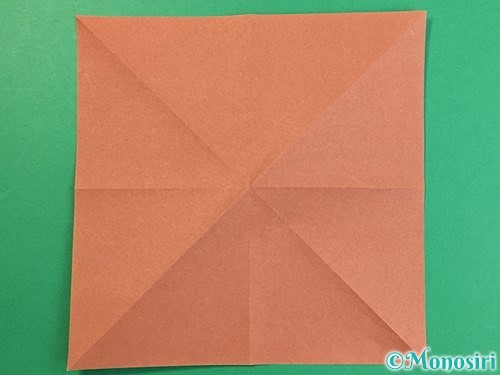 折り紙で立体的な犬の折り方手順5