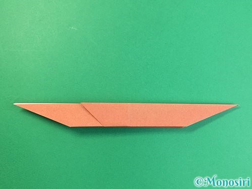 折り紙で立体的な犬の折り方手順64