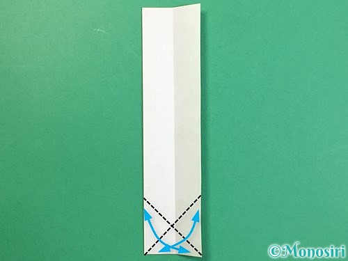 折り紙で龍の折り方手順8