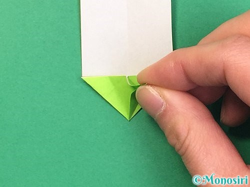 折り紙で龍の折り方手順21