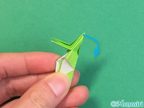 折り紙で龍の折り方手順52