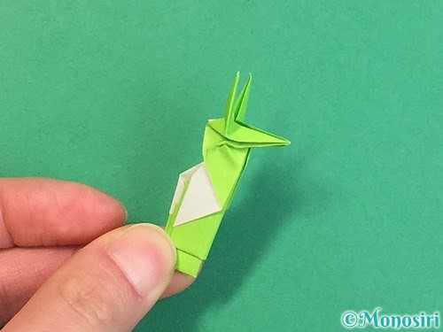 折り紙で龍の折り方手順53