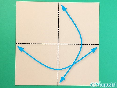 折り紙で立体的な羊の折り方手順72
