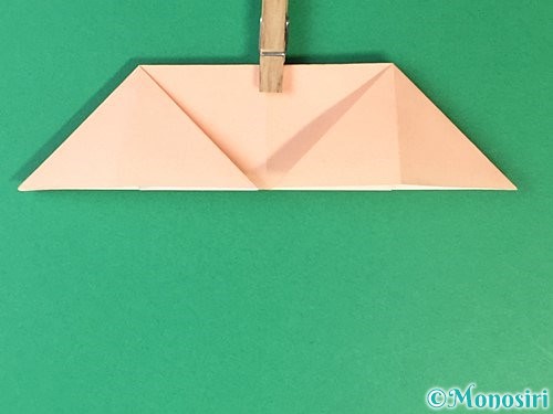 折り紙で立体的な豚の折り方手順12