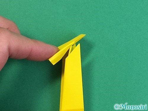 折り紙で立体的なキリンの折り方手順31