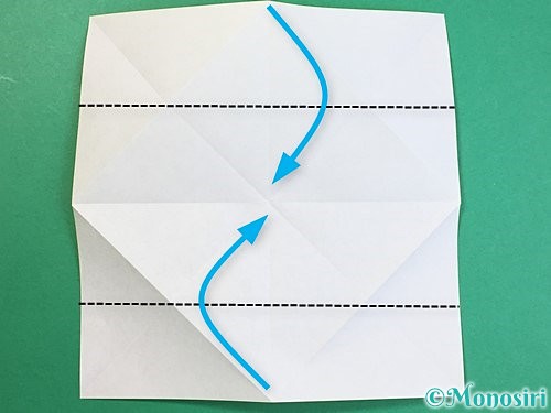 折り紙で立体的なキリンの折り方手順50