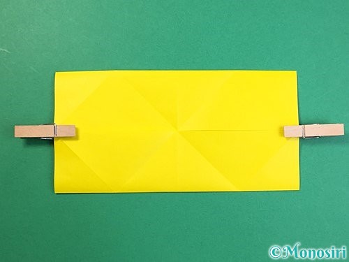 折り紙で立体的なキリンの折り方手順51