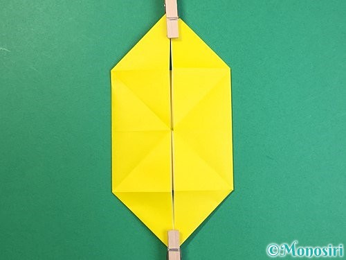 折り紙で立体的なキリンの折り方手順58