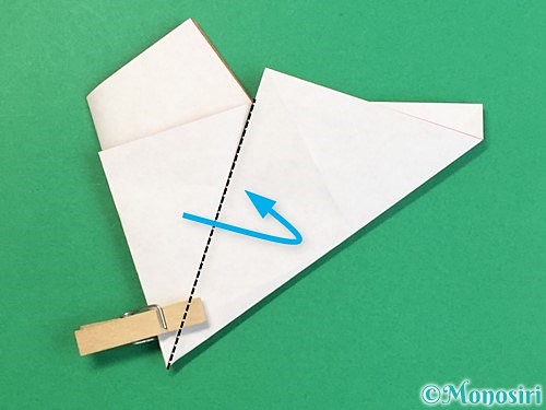 折り紙でヒトデの作り方手順13