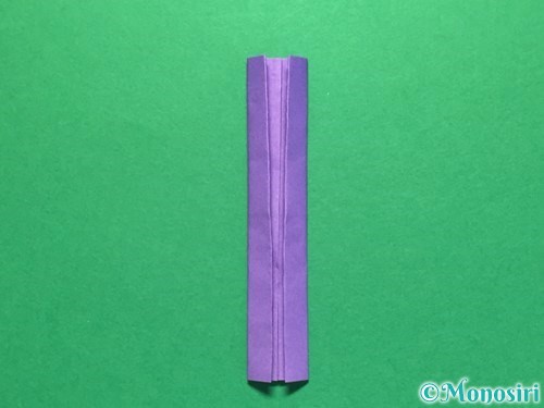 折り紙で扇子の折り方手順10