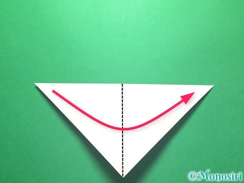 折り紙で朝顔の折り方手順5