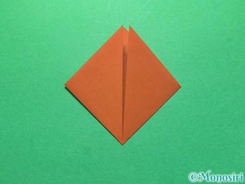 折り紙でセミの折り方手順6