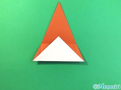 折り紙で立体的なカブトムシの折り方手順13