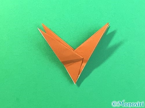折り紙で立体的なクワガタの折り方手順66