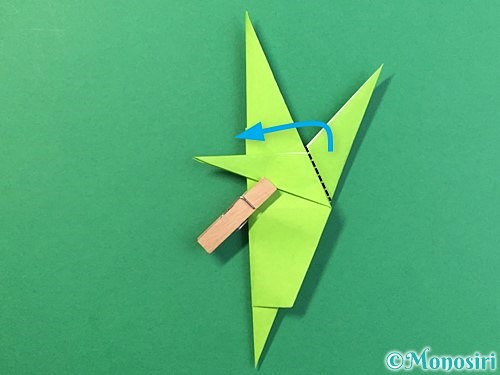 折り紙でバッタの折り方手順32
