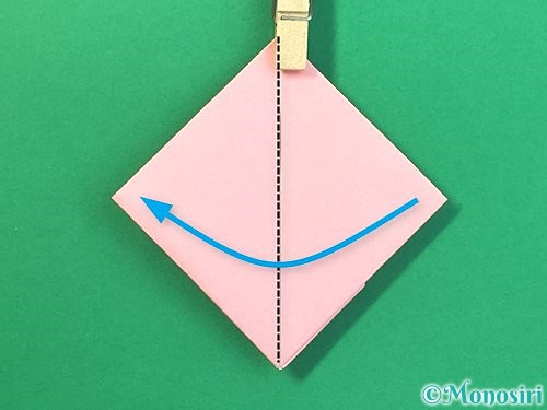 折り紙で風船うさぎの折り方手順24