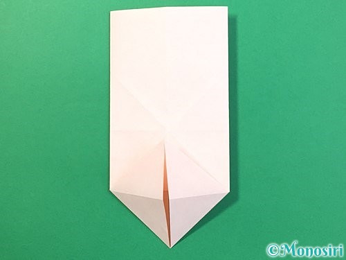 折り紙で立体的なうさぎ折り方手順19