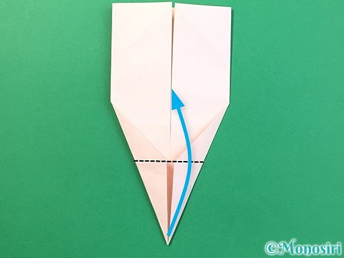 折り紙で立体的なうさぎ折り方手順23