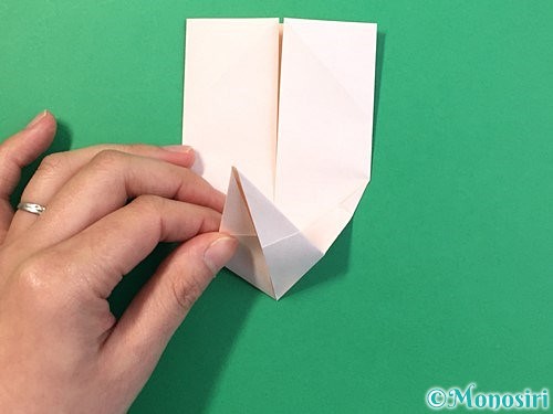 折り紙で立体的なうさぎ折り方手順25