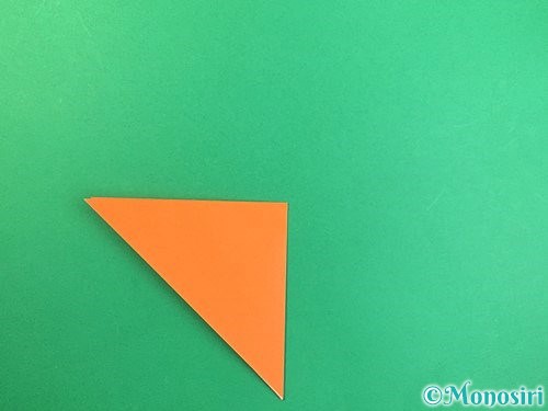 折り紙でトンボの折り方手順4