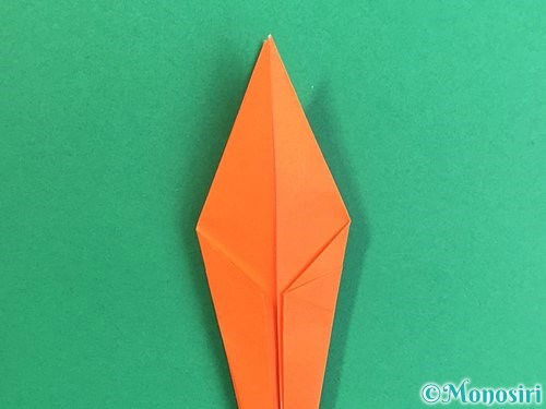 折り紙でトンボの折り方手順24