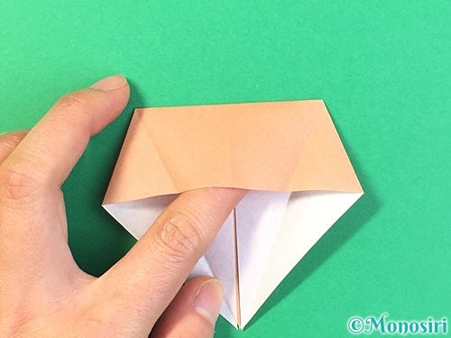 折り紙でトンボの折り方手順37