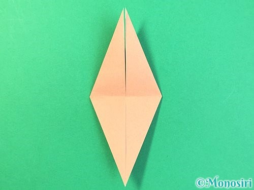 折り紙でトンボの折り方手順20