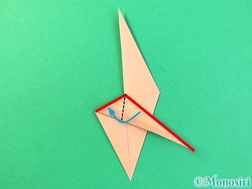折り紙でトンボの折り方手順25
