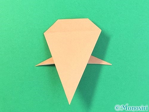 折り紙でトンボの折り方手順49