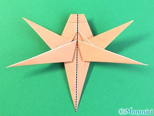 折り紙でトンボの折り方手順62