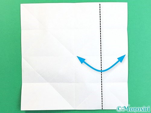 折り紙でコスモスの折り方手順9