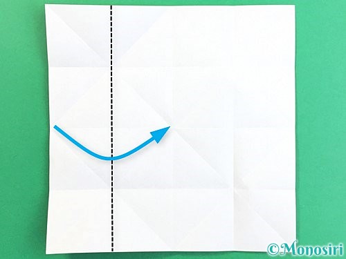 折り紙でコスモスの折り方手順11