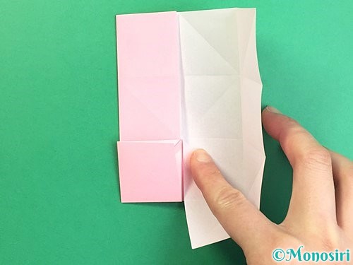 折り紙でコスモスの折り方手順22