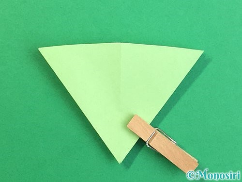折り紙で立体的なリンドウの折り方手順69