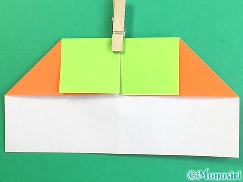 折り紙で柿の折り方手順12