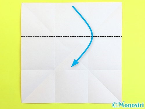 折り紙で立体的な柿の折り方手順5
