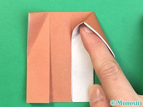 折り紙できのこの折り方手順17