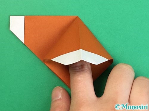 折り紙で栗の折り方手順15