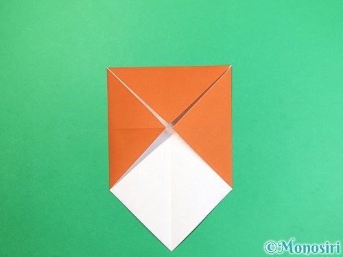 折り紙で栗の折り方手順4