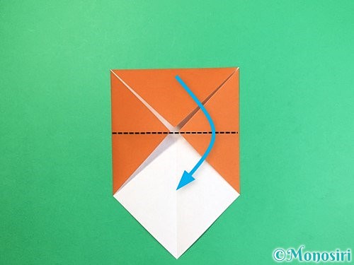 折り紙で栗の折り方手順5