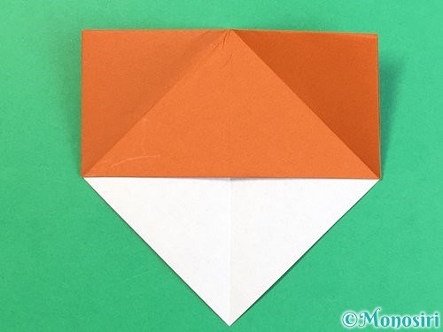 折り紙で栗の折り方手順8