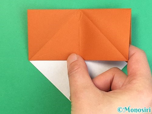 折り紙で栗の折り方手順10