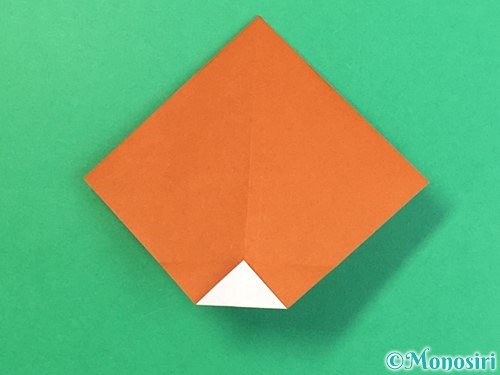 折り紙で栗の折り方手順23