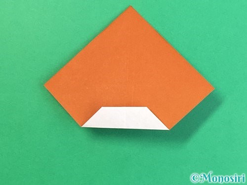 折り紙で栗の折り方手順25