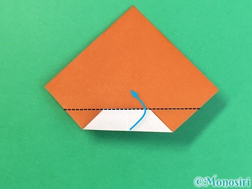 折り紙で栗の折り方手順26