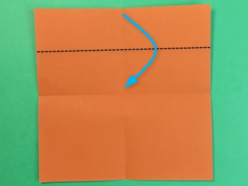 折り紙でどんぐりの折り方手順3