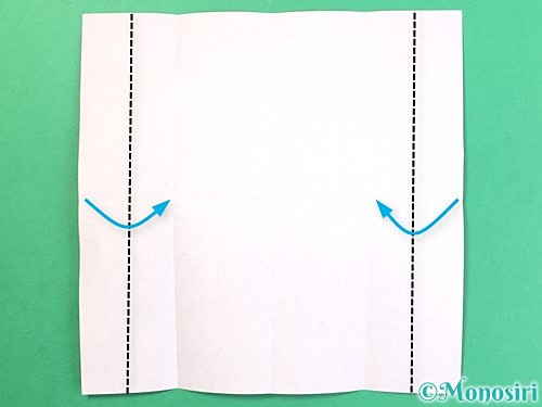 折り紙でお月見団子の折り方手順37
