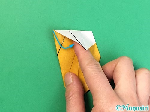 折り紙で花瓶の折り方手順30