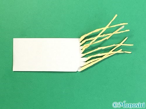 折り紙でススキの作り方手順12